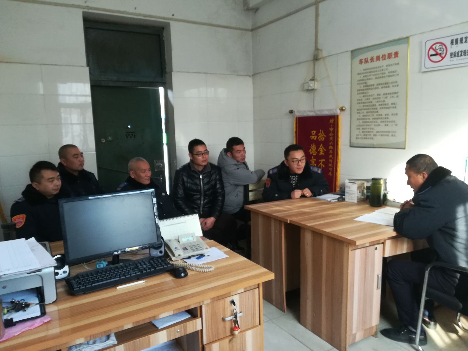 公交集團海州公司做好駕駛員冬季安全行車培訓工作