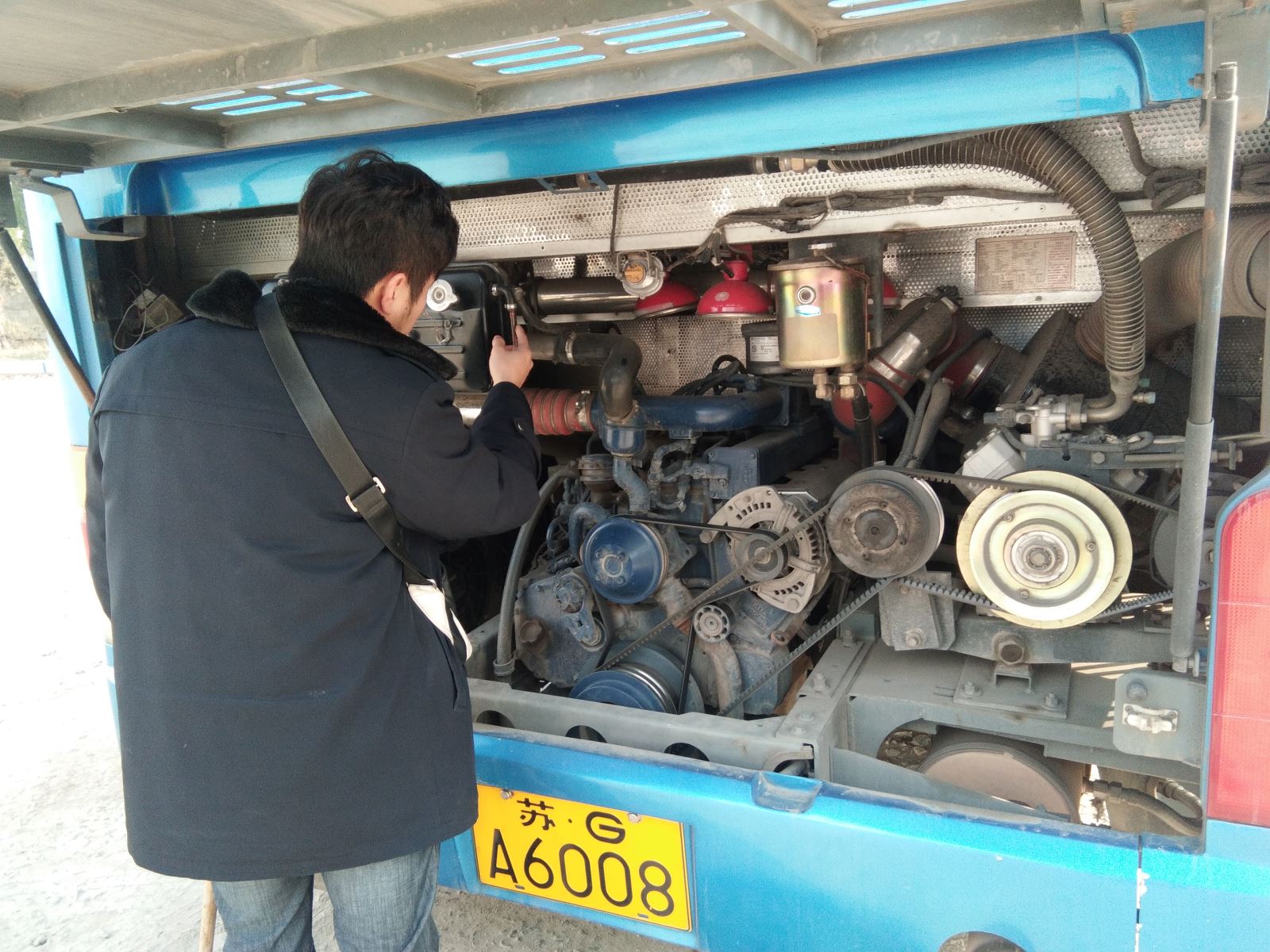 公交集團公交事業一部開展車輛安全機務大檢查