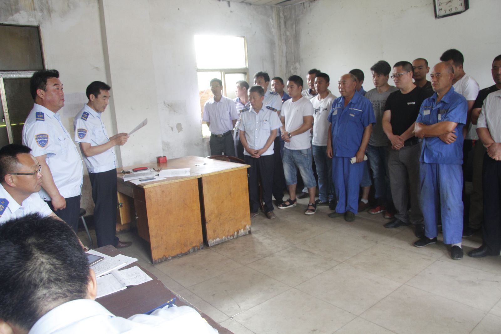 公交維修公司開展職業(yè)健康知識培訓(xùn)