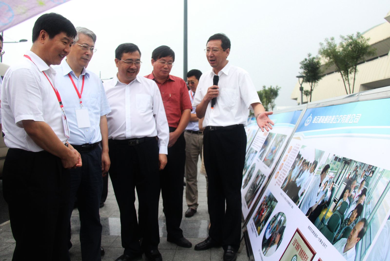 交通運輸部領導及交通文化之旅采訪團來連考察采訪